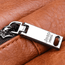 Bolsa Transversal Masculina de Couro Elegano® JEEP + Carteira de BRINDE!