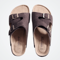 Sandália Masculina de Couro Elegano® Cancún