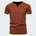 Camiseta Masculina de Botão Elegano® Tee