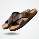 Sandália Masculina de Couro Elegano® Merlin