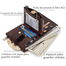 Carteira Masculina de Couro Elegano® JEEP