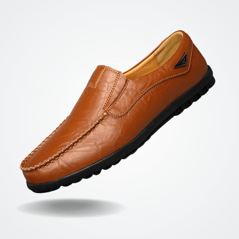 Mocassim Masculino de Couro Elegano® Leather