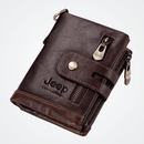 Carteira Masculina de Couro Elegano® JEEP