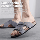 Sandália Masculina de Couro Elegano® Cancún