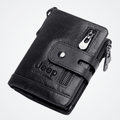 Carteira Masculina de Couro Elegano® JEEP