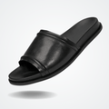 Sandália Slide Masculina de Couro Elegano® Malibu