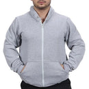 Blusa de Frio Moletom com Ziper Masculino Liso Direta Da Fabrica