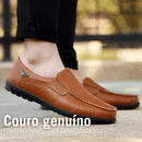 Mocassim Masculino de Couro Elegano® Leather