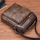 Mochila Masculina de Couro de Ombro Elegano® Kangaroo