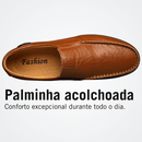 Mocassim Masculino de Couro Elegano® Leather