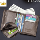 Carteira Masculina de Couro Elegano® James Stewart