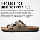 Sandália Birken Masculina de Couro Elegano® Arizona