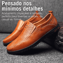 Mocassim Masculino de Couro Elegano® Pisa
