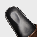 Sandália Slide Masculina de Couro Elegano® Malibu