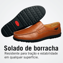 Mocassim Masculino de Couro Elegano® Leather