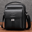 Mochila Masculina de Couro de Ombro Elegano® Kangaroo