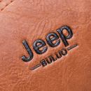 Bolsa Transversal Masculina de Couro Elegano® JEEP + Carteira de BRINDE!