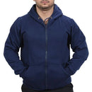 Blusa de Frio Moletom com Ziper Masculino Liso Direta Da Fabrica