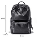 Mochila Masculina de Couro Elegano® Multifunctional