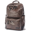 Mochila Masculina de Couro Elegano® Multifunctional