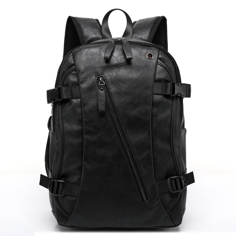 Mochila Masculina de Couro Elegano® Retrô Classic