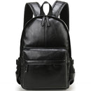 Mochila Masculina de Couro Elegano® Unis (À Prova D'Água)
