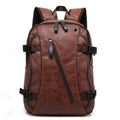 Mochila Masculina de Couro Elegano® Retrô Classic