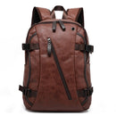 Mochila Masculina de Couro Elegano® Retrô Classic