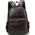 Mochila Masculina de Couro Elegano® Unis (À Prova D'Água)