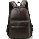 Mochila Masculina de Couro Elegano® Unis (À Prova D'Água)