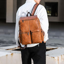 Mochila Masculina de Couro Elegano® University