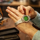 Relógio Masculino Elegano® Esmerald 40mm | Pulseira Ajustável + Caixa Exclusiva