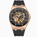 Relógio Masculino Elegano® Skeleton Oak