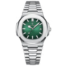 Relógio Masculino Elegano® Esmerald 40mm | Pulseira Ajustável + Caixa Exclusiva