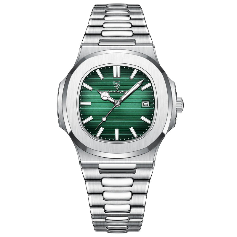 Relógio Masculino Elegano® Esmerald 40mm | Pulseira Ajustável + Caixa Exclusiva