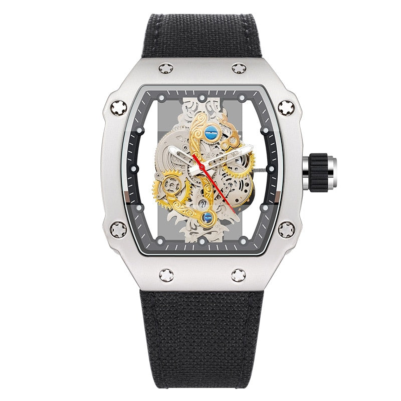 Relógio Masculino Elegano® Skeleton Mech