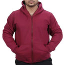 Blusa de Frio Moletom com Ziper Masculino Liso Direta Da Fabrica