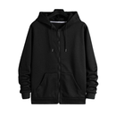Blusa de Frio Moletom com Ziper Masculino Liso Direta Da Fabrica