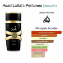 Kit Até 2 Perfumes Masculinos Arabes Asad - Amadeirado, Fixaçao Prolongada e Elegância