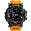 Relógio Smael Militar 1802 - Digital Watch relógio 024 AmploTech Laranja 