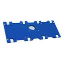 Aspirador 8 Rodas Para Limpeza De Piscina - Brustec